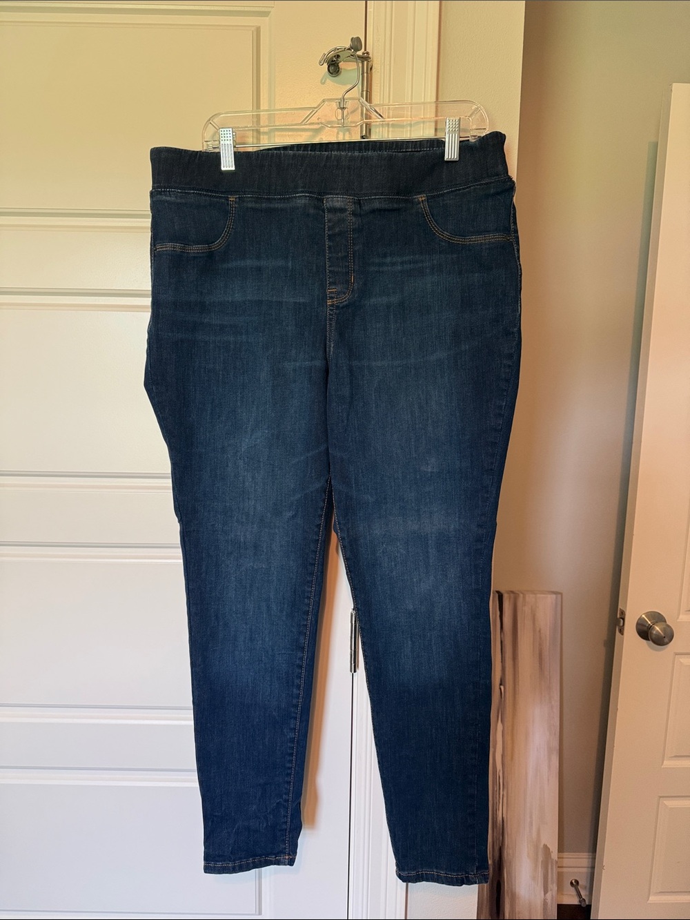 Old Navy Dark Blue Pull-On Jeggings